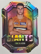 2026 AFL Footy Stars Octane Team Colours O67 Finn Callaghan - GWS Giants