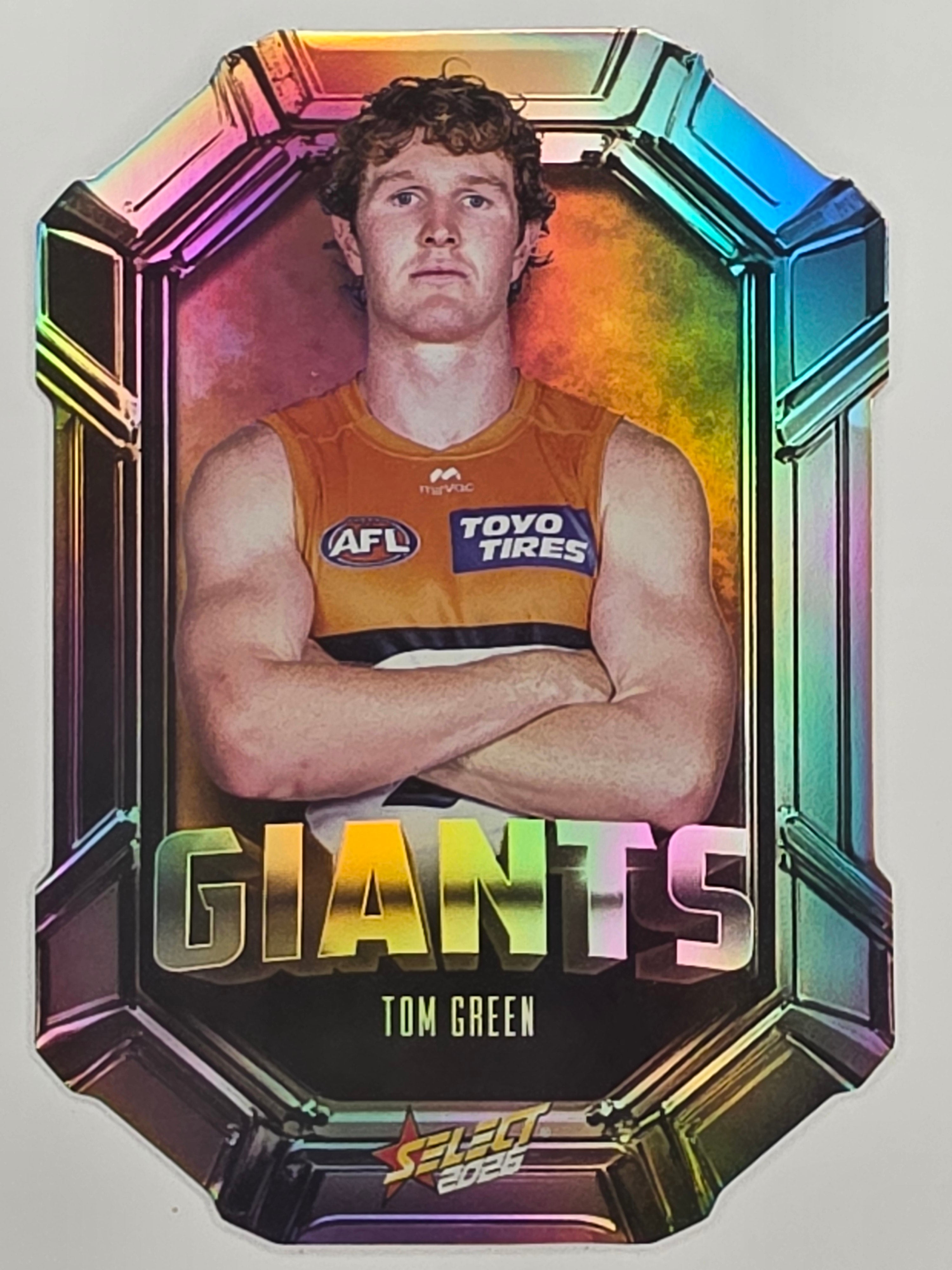 2026 AFL Footy Stars Octane Team Colours O68 Tom Green - GWS Giants
