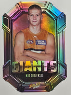 2026 AFL Footy Stars Octane Team Colours O70 Max Gruzewski - GWS Giants
