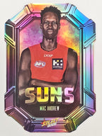 2026 AFL Footy Stars Octane Team Colours O73 Mac Andrew - Gold Coast Suns