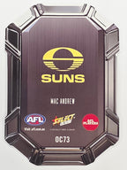 2026 AFL Footy Stars Octane Team Colours O73 Mac Andrew - Gold Coast Suns