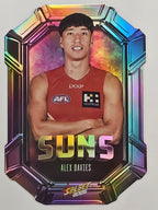 2026 AFL Footy Stars Octane Team Colours O75 Alex Davies - Gold Coast Suns