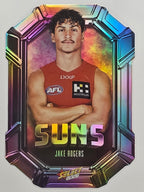 2026 AFL Footy Stars Octane Team Colours O79 Jake Rogers - Gold Coast Suns