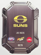 2026 AFL Footy Stars Octane Team Colours O79 Jake Rogers - Gold Coast Suns