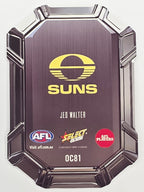 2026 AFL Footy Stars Octane Team Colours O81 Jed Walter - Gold Coast Suns