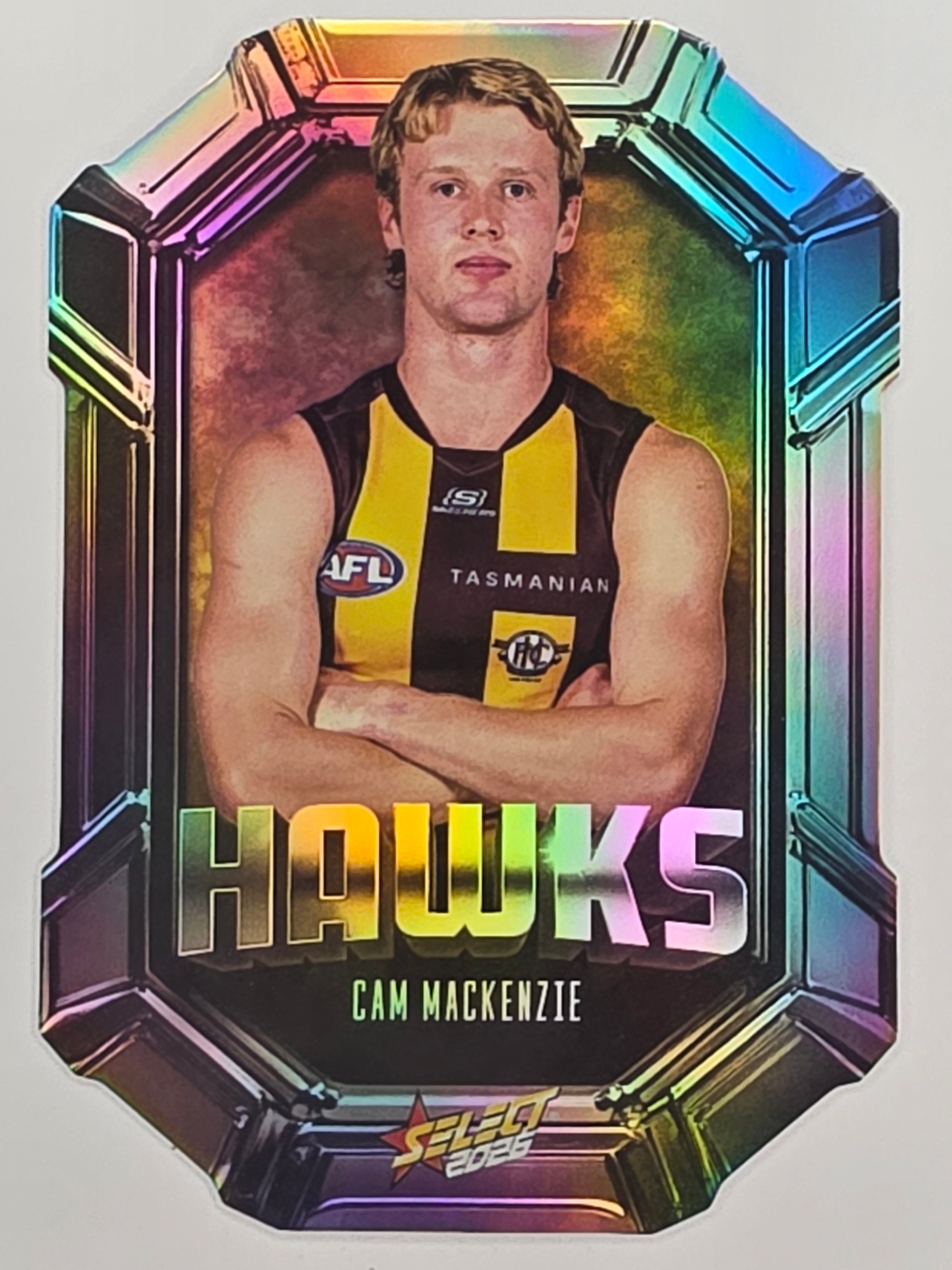 2026 AFL Footy Stars Octane Team Colours O86 Cam Mackenzie - Hawthorn Hawks