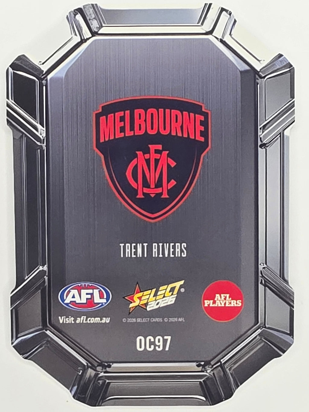 2026 AFL Footy Stars Octane Team Colours O97 Trent Rivers - Melbourne Demons