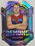 2026 AFL Footy Stars Octane Team Colours O98 Jacob Van Rooyen - Melbourne Demons