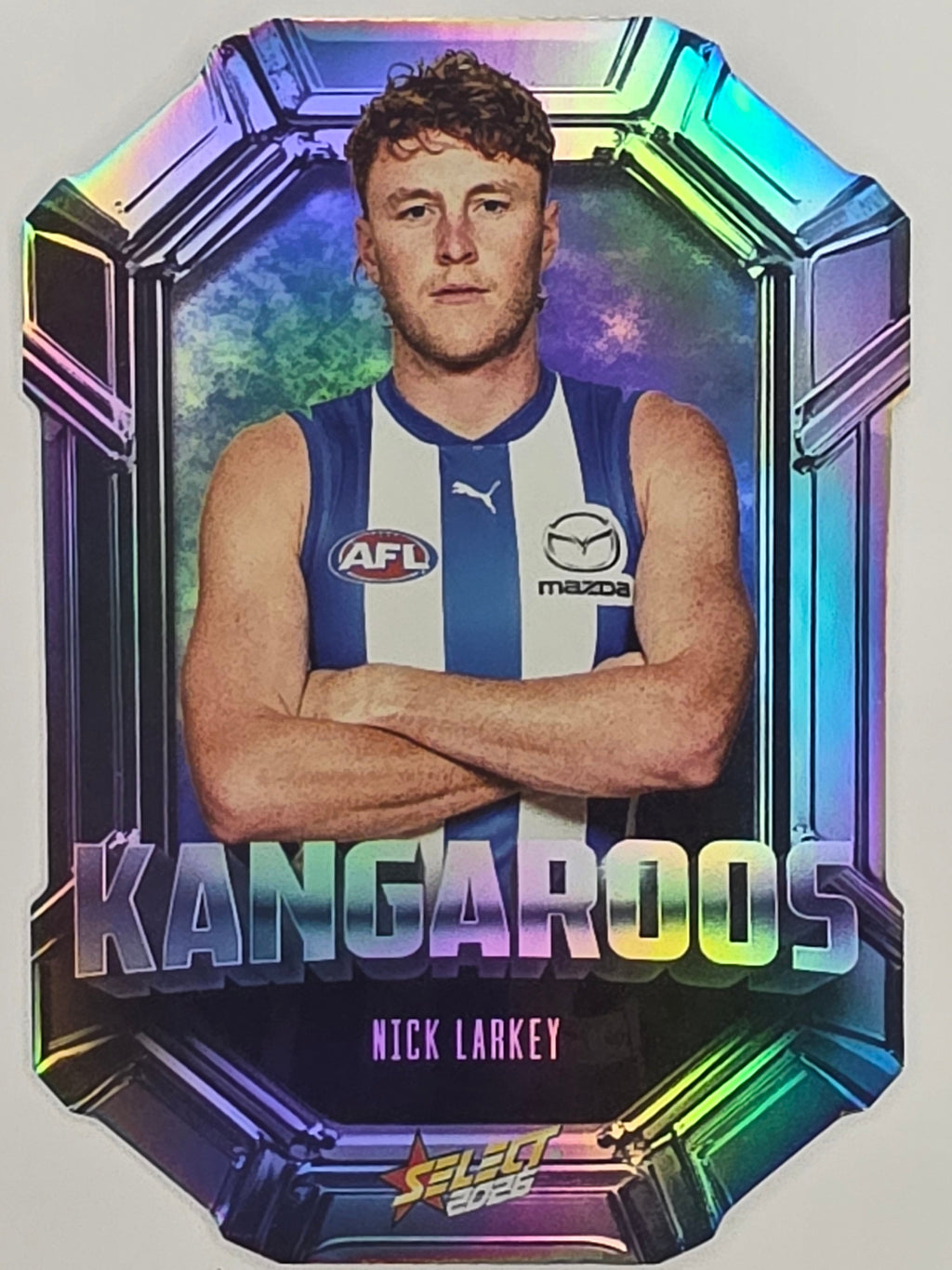 2026 AFL Footy Stars Octane Team Colours O103 Nick Larkey - North Melbourne Kangaroos