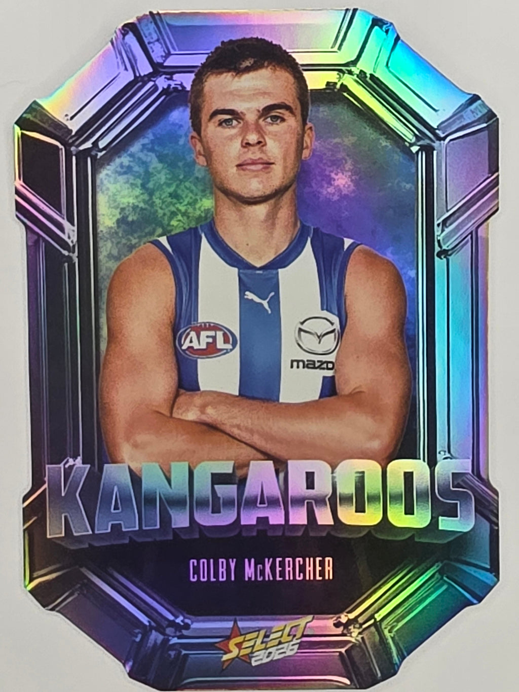 2026 AFL Footy Stars Octane Team Colours O104 Colby McKercher - North Melbourne Kangaroos