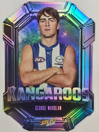 2026 AFL Footy Stars Octane Team Colours O107 George Wardlaw - North Melbourne Kangaroos