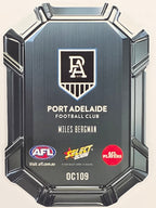 2026 AFL Footy Stars Octane Team Colours O109 Miles Bergman - Port Adelaide Power