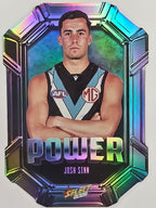 2026 AFL Footy Stars Octane Team Colours O116 Josh Sinn - Port Adelaide Power
