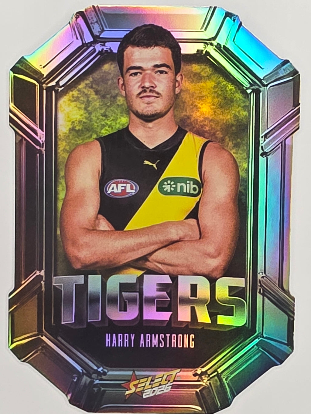2026 AFL Footy Stars Octane Team Colours O118 Harry Armstrong - Richmond Tigers