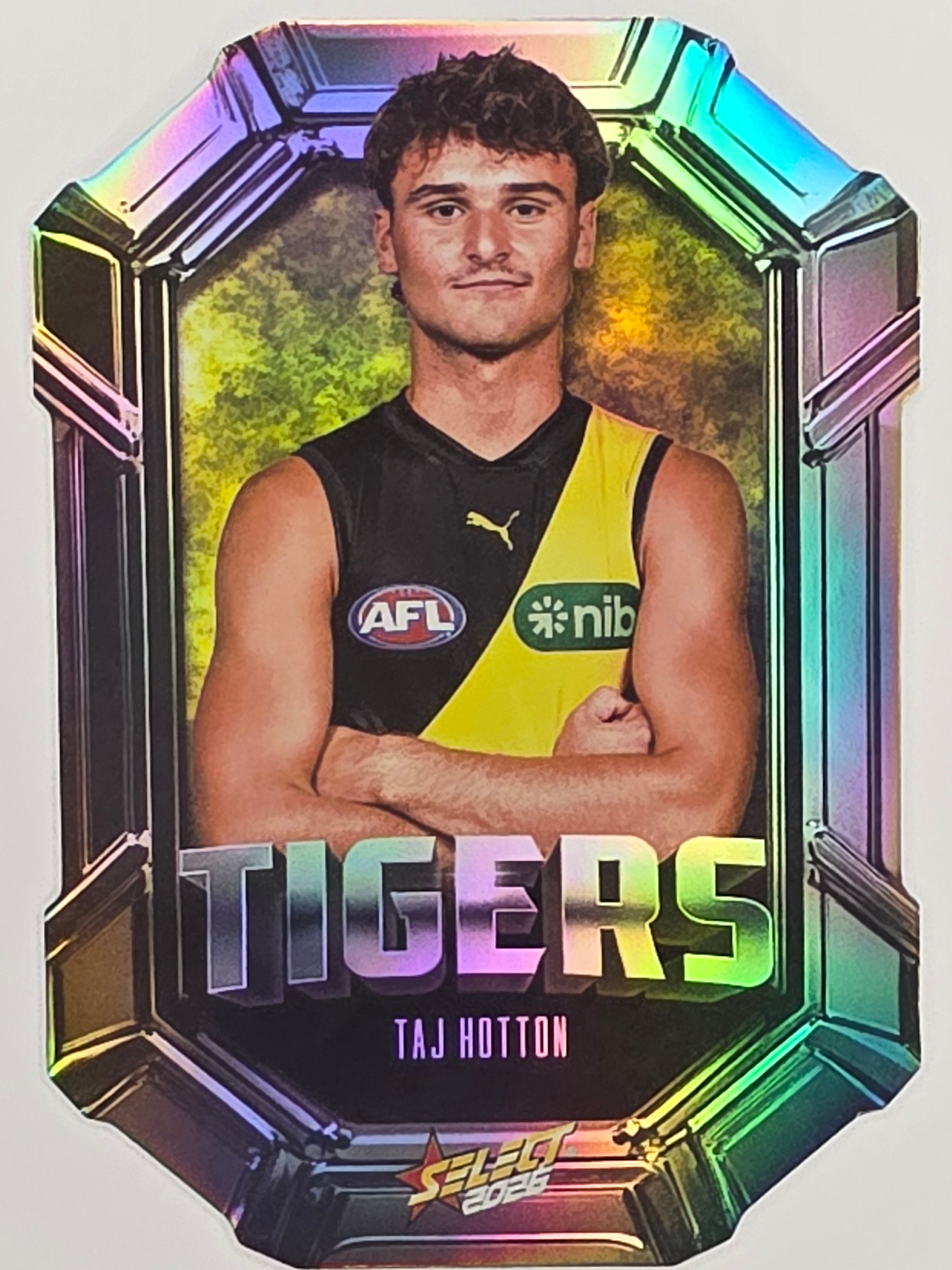 2026 AFL Footy Stars Octane Team Colours O122 Taj Hotton - Richmond Tigers