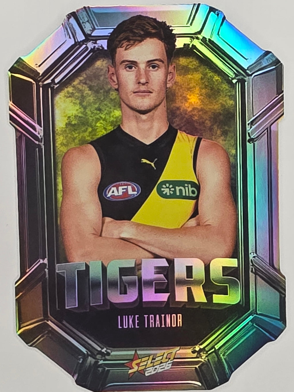 2026 AFL Footy Stars Octane Team Colours O126 Luke Trainor - Richmond Tigers