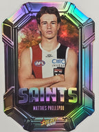 2026 AFL Footy Stars Octane Team Colours O130 Mattaes Phillipou - St Kilda Saints