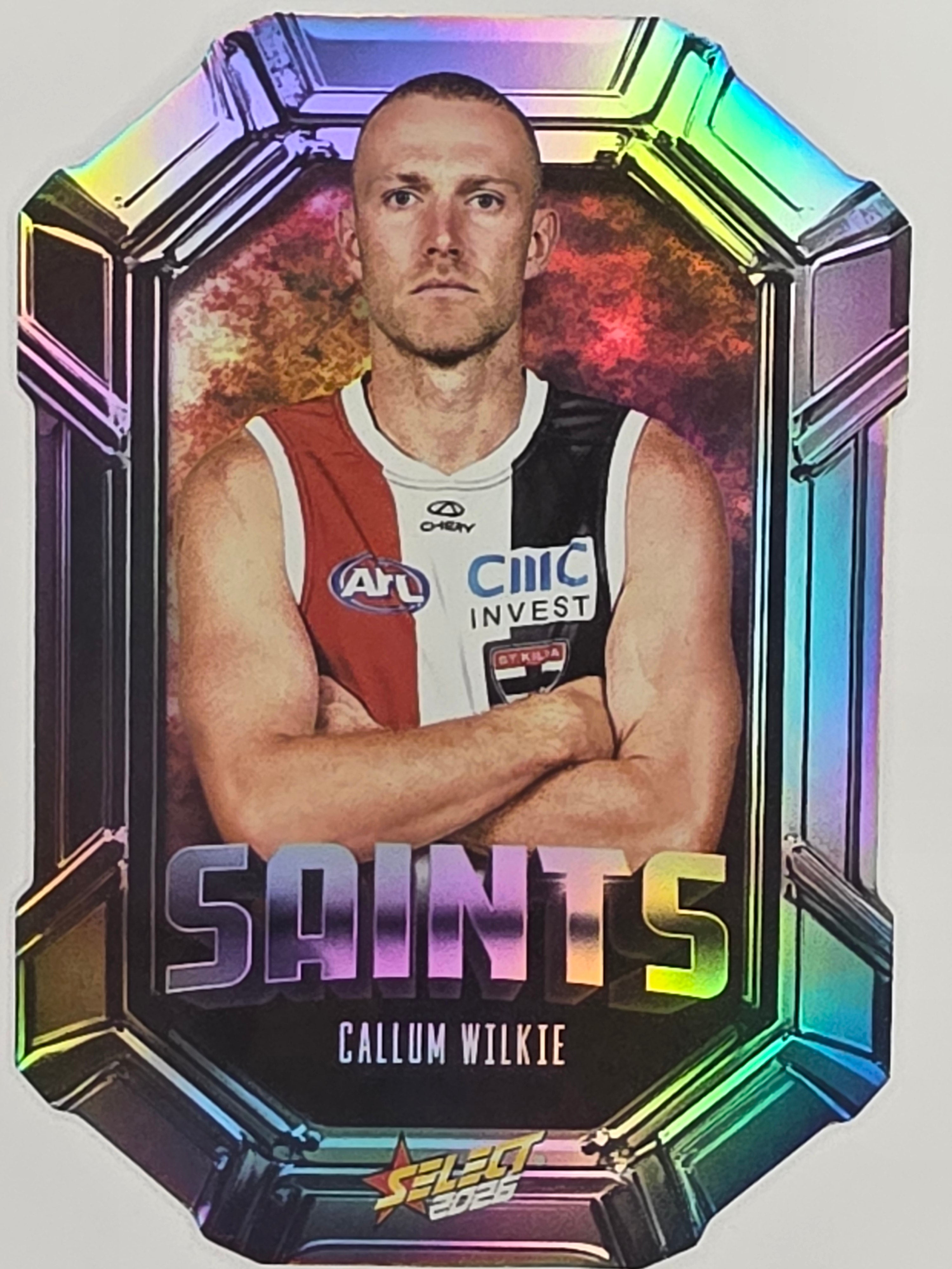 2026 AFL Footy Stars Octane Team Colours O134 Callum Wilkie - St Kilda Saints