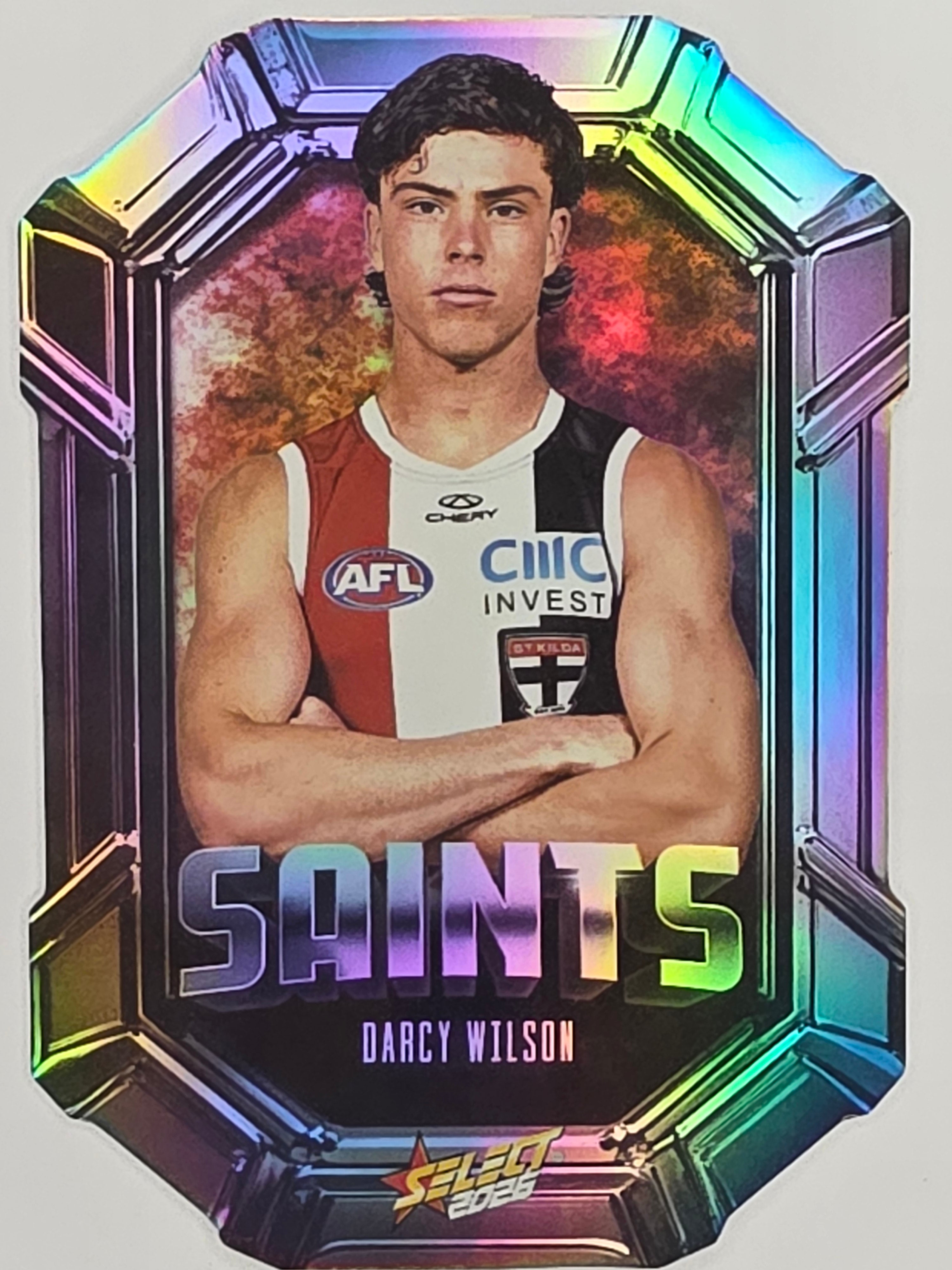 2026 AFL Footy Stars Octane Team Colours O135 Darcy Wilson - St Kilda Saints