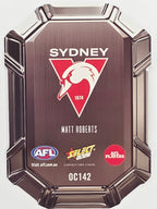 2026 AFL Footy Stars Octane Team Colours O142 Matt Roberts - Sydney Swans