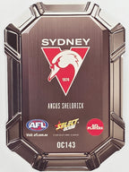 2026 AFL Footy Stars Octane Team Colours O143 Angus Sheldrick - Sydney Swans