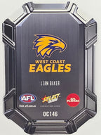2026 AFL Footy Stars Octane Team Colours O146 Liam Baker - West Coast Eagles