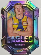 2026 AFL Footy Stars Octane Team Colours O147 Reuben Ginbey - West Coast Eagles