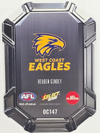 2026 AFL Footy Stars Octane Team Colours O147 Reuben Ginbey - West Coast Eagles
