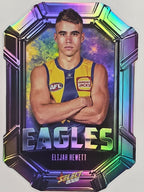 2026 AFL Footy Stars Octane Team Colours O148 Elijah Hewett - West Coast Eagles