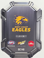 2026 AFL Footy Stars Octane Team Colours O148 Elijah Hewett - West Coast Eagles