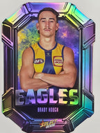 2026 AFL Footy Stars Octane Team Colours O149 Brady Hough - West Coast Eagles