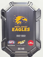 2026 AFL Footy Stars Octane Team Colours O149 Brady Hough - West Coast Eagles