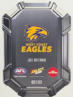 2026 AFL Footy Stars Octane Team Colours O153 Jake Waterman - West Coast Eagles