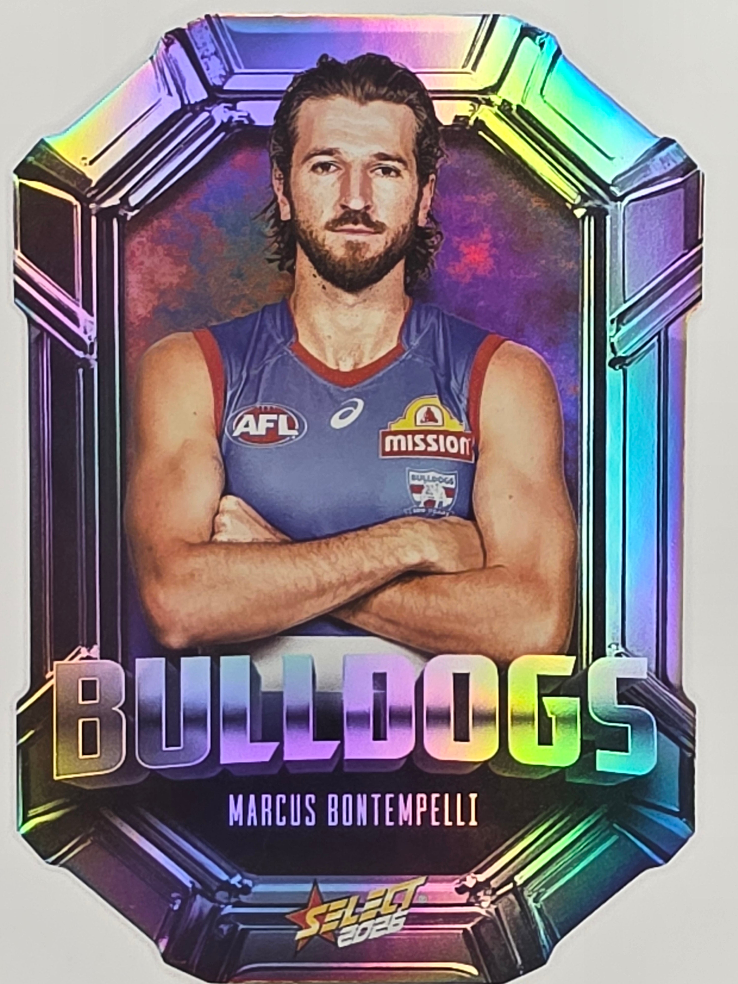 2026 AFL Footy Stars Octane Team Colours O154 Marcus Bontempelli - Western Bulldogs