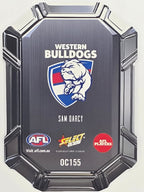 2026 AFL Footy Stars Octane Team Colours O155 Sam Darcy - Western Bulldogs