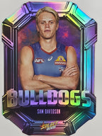 2026 AFL Footy Stars Octane Team Colours O156 Sam Davidson - Western Bulldogs