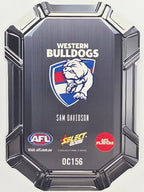 2026 AFL Footy Stars Octane Team Colours O156 Sam Davidson - Western Bulldogs