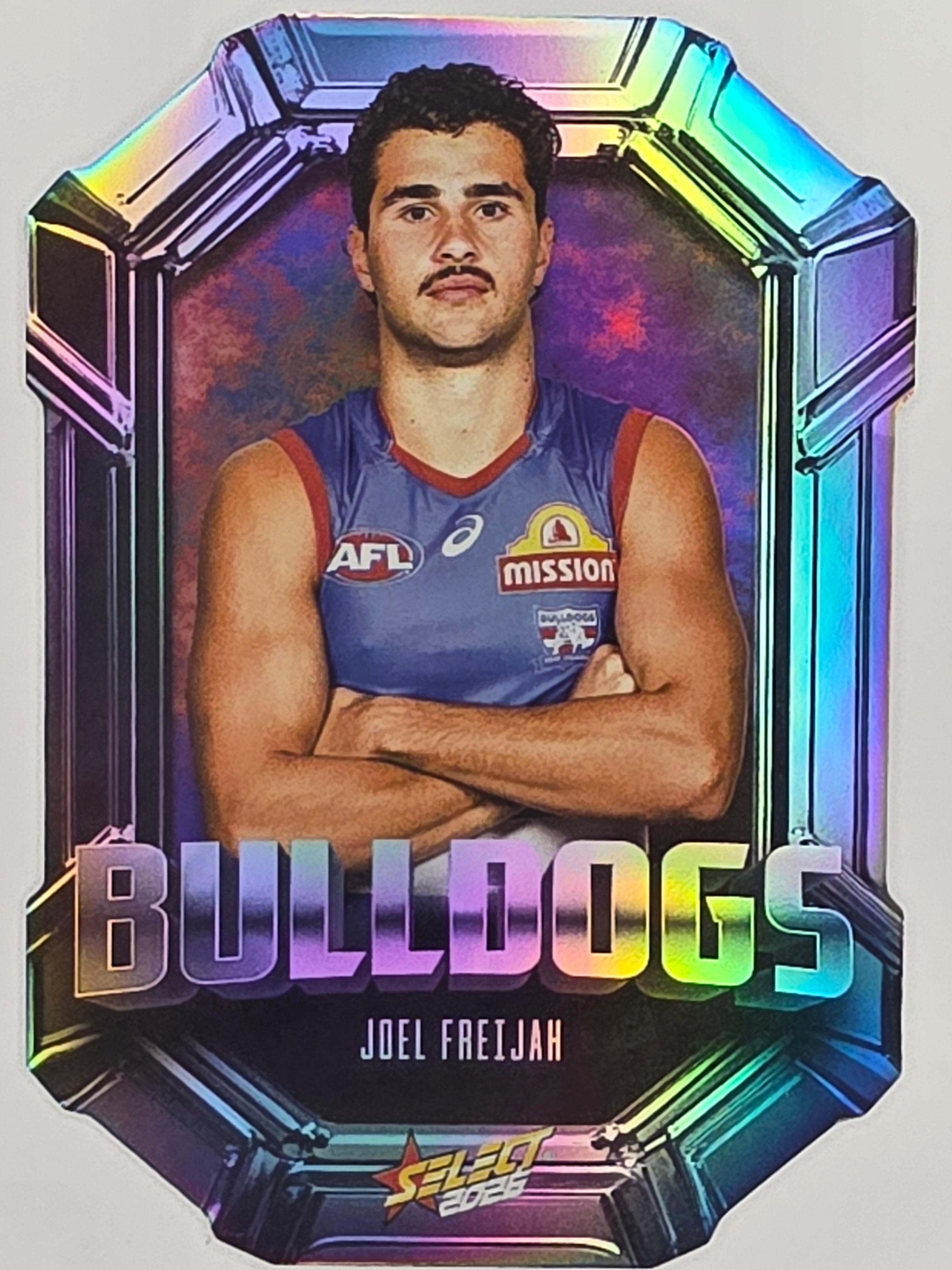 2026 AFL Footy Stars Octane Team Colours O157 Joel Freijah - Western Bulldogs