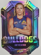 2026 AFL Footy Stars Octane Team Colours O161 Cody Weightman - Western Bulldogs