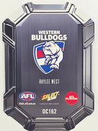 2026 AFL Footy Stars Octane Team Colours O162 Rhylee West - Western Bulldogs