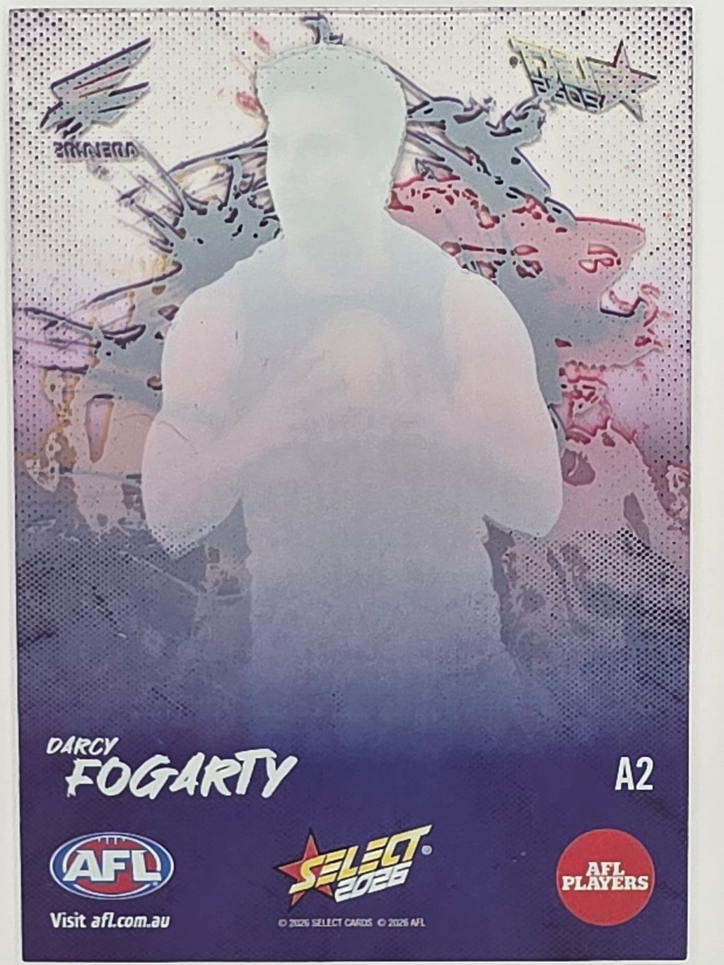 2026 AFL Footy Stars Adrenaline A2 Darcy Fogarty - Adelaide Crows