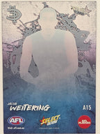 2026 AFL Footy Stars Adrenaline A15 Jacob Weitering - Carlton Blues