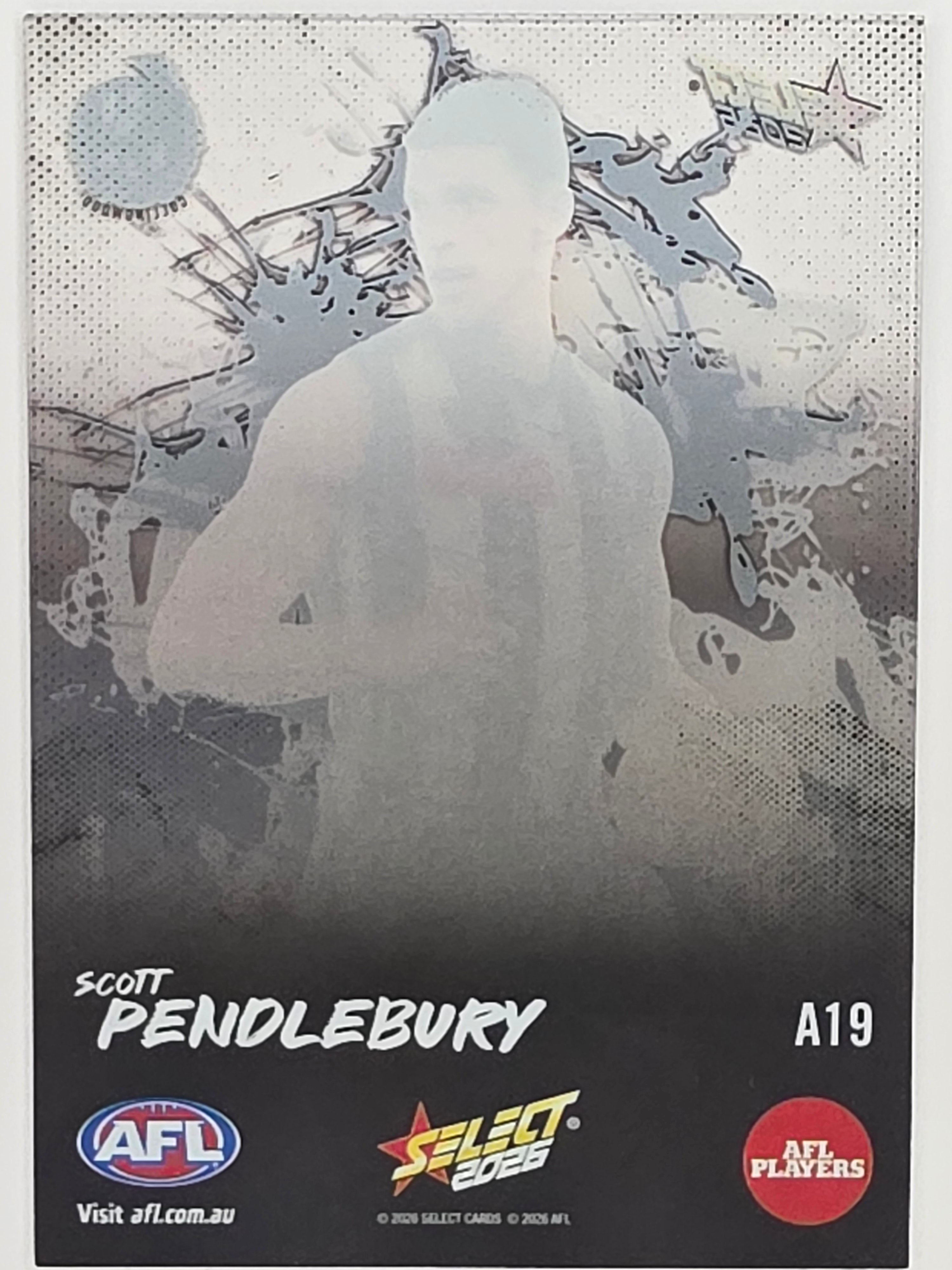 2026 AFL Footy Stars Adrenaline A19 Scott Pendlebury - Collingwood Magpies