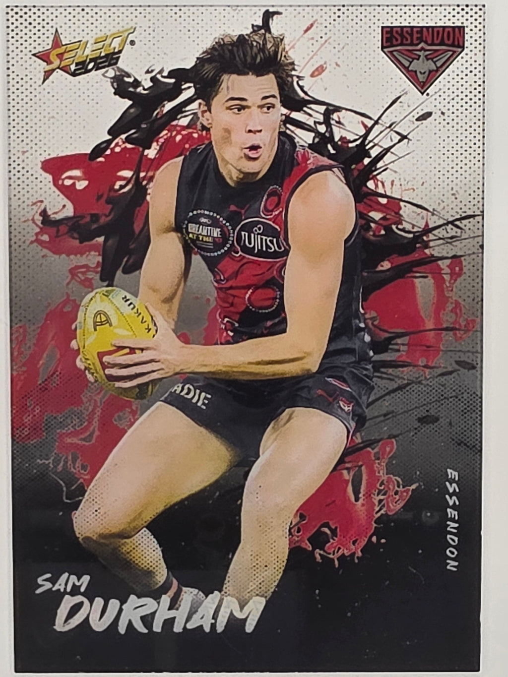 2026 AFL Footy Stars Adrenaline A22 Sam Durham - Essendon Bombers