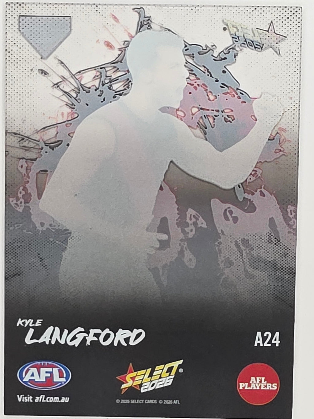 2026 AFL Footy Stars Adrenaline A24 Kyle Langford - Essendon Bombers