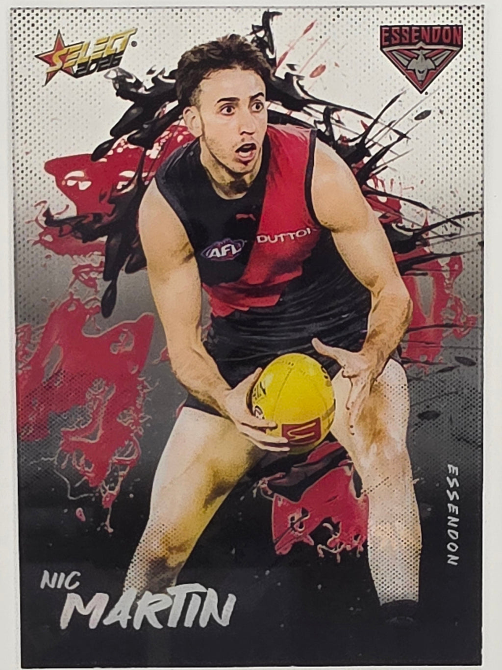 2026 AFL Footy Stars Adrenaline A25 Nic Martin - Essendon Bombers