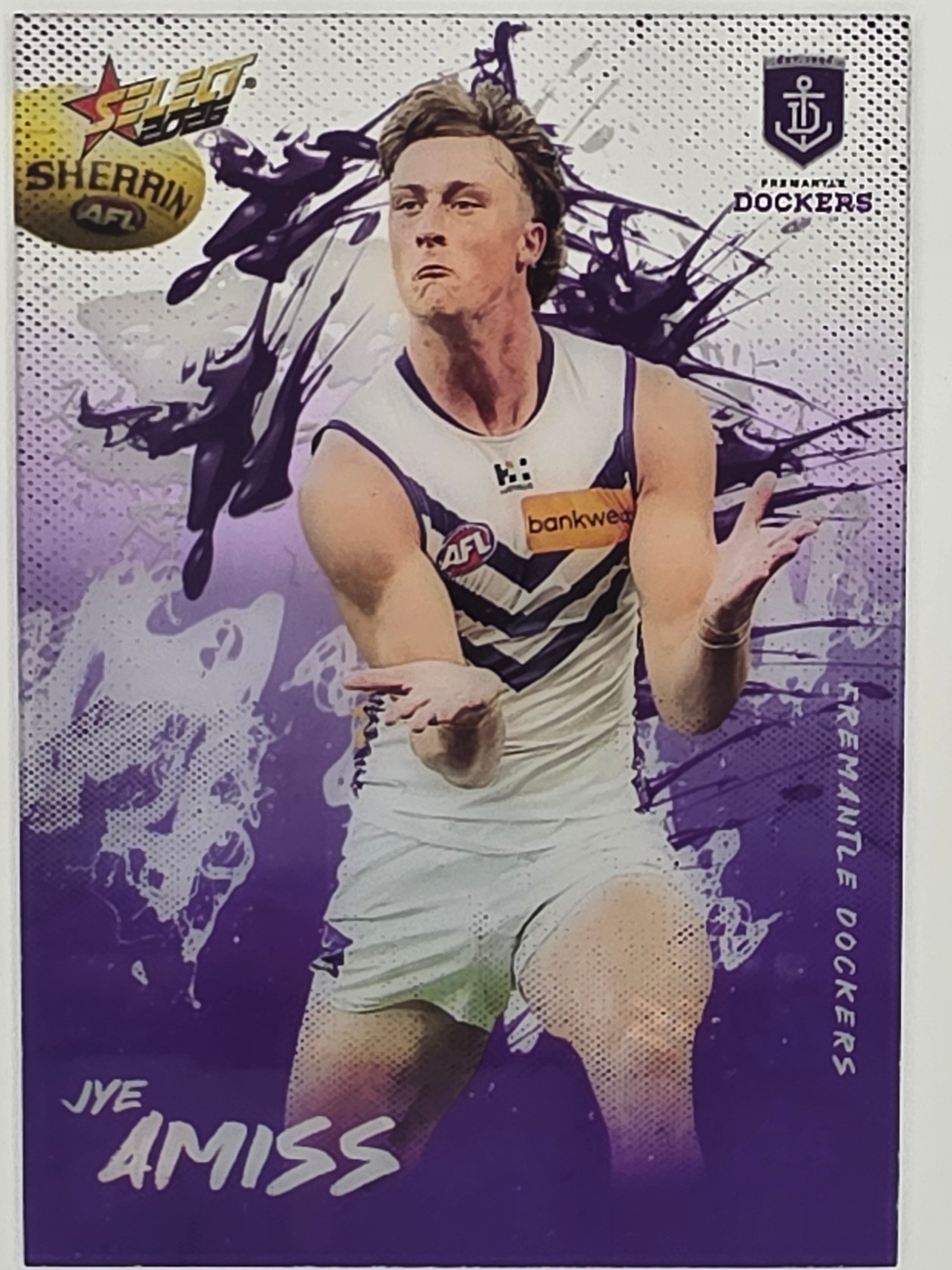 2026 AFL Footy Stars Adrenaline A26 Jye Amiss - Fremantle Dockers