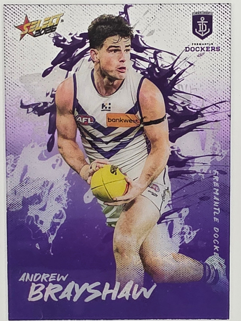2026 AFL Footy Stars Adrenaline A27 Andrew Brayshaw - Fremantle Dockers
