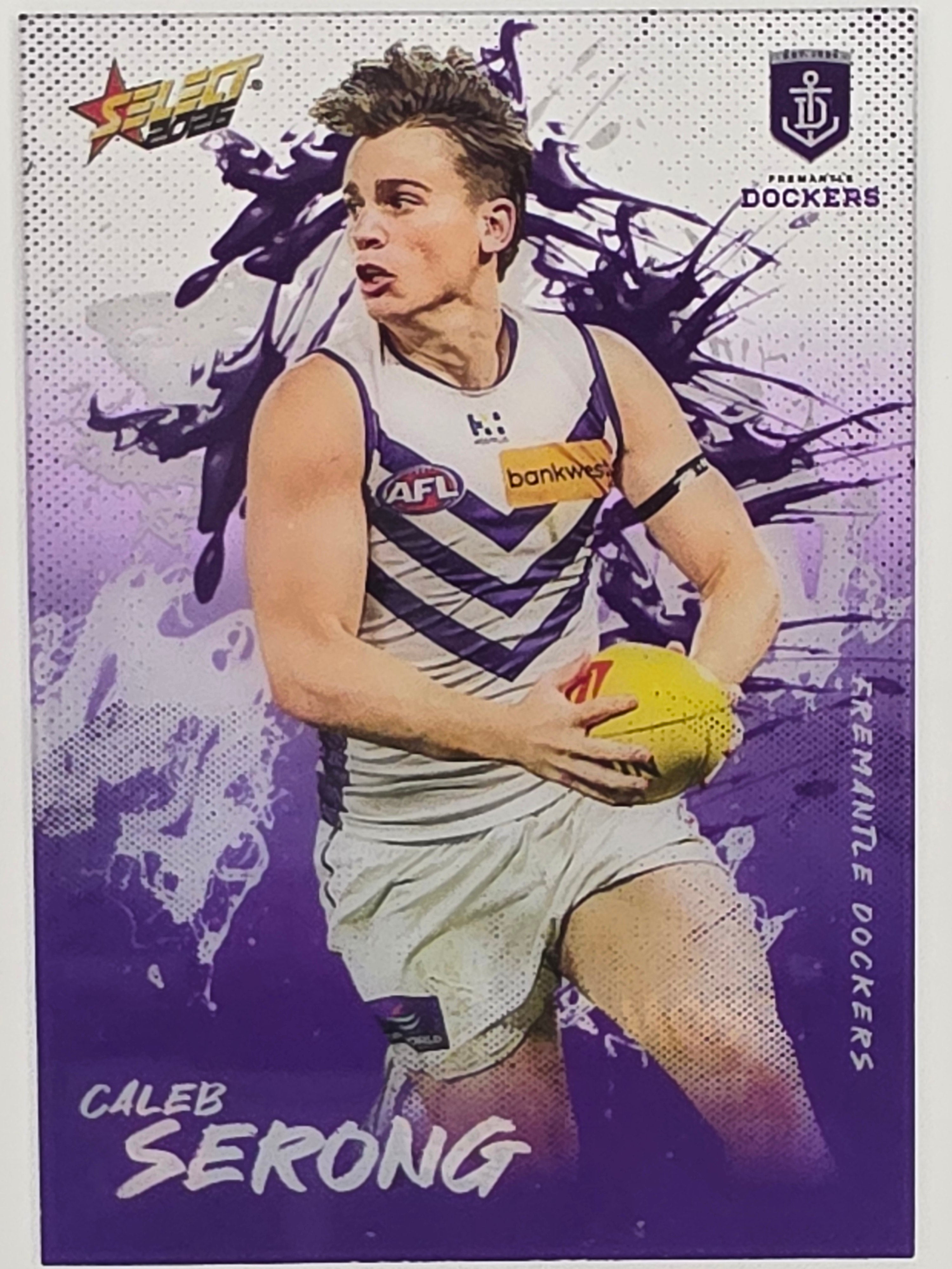 2026 AFL Footy Stars Adrenaline A28 Caleb Serong - Fremantle Dockers