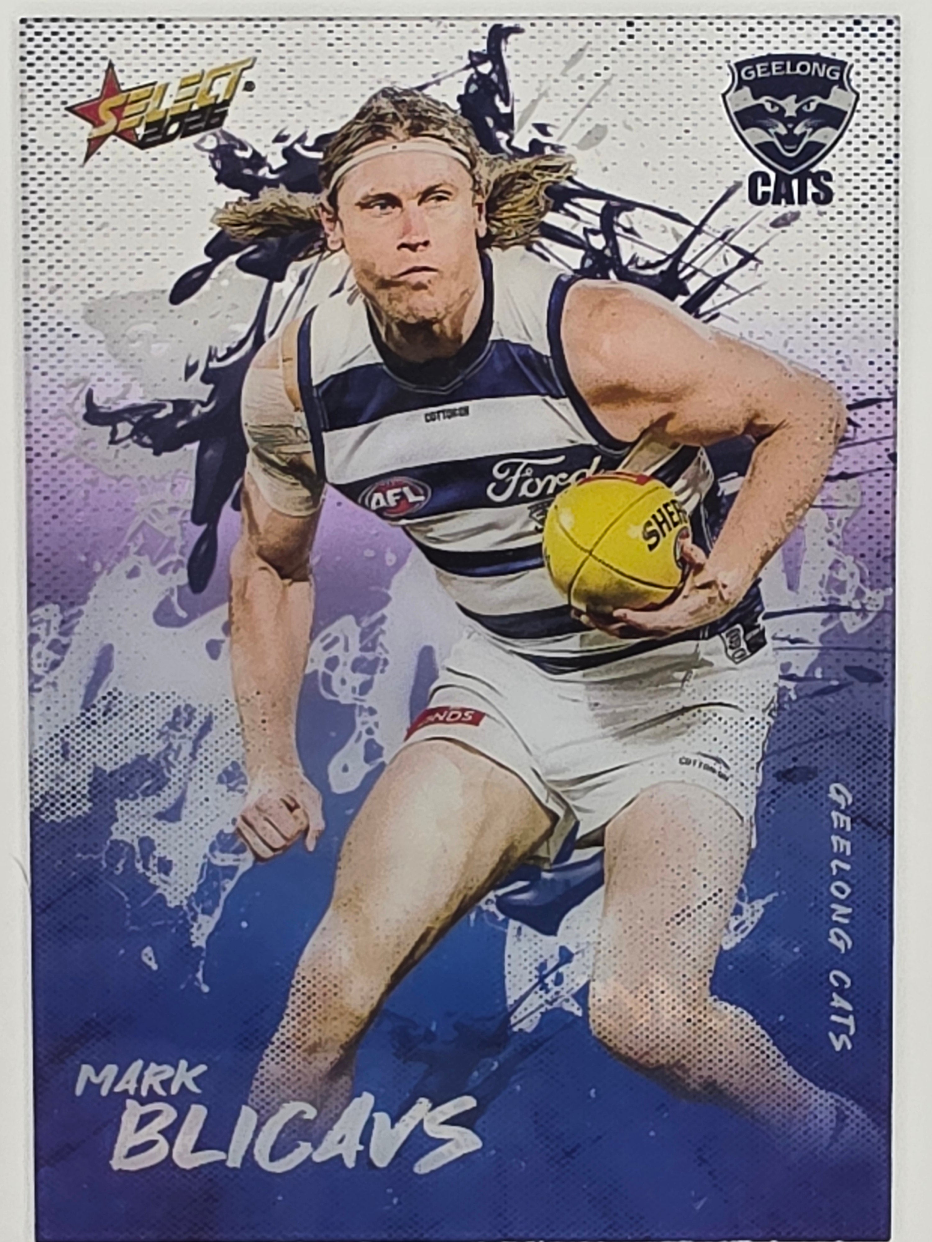 2026 AFL Footy Stars Adrenaline A31 Mark Blicavs - Geelong Cats